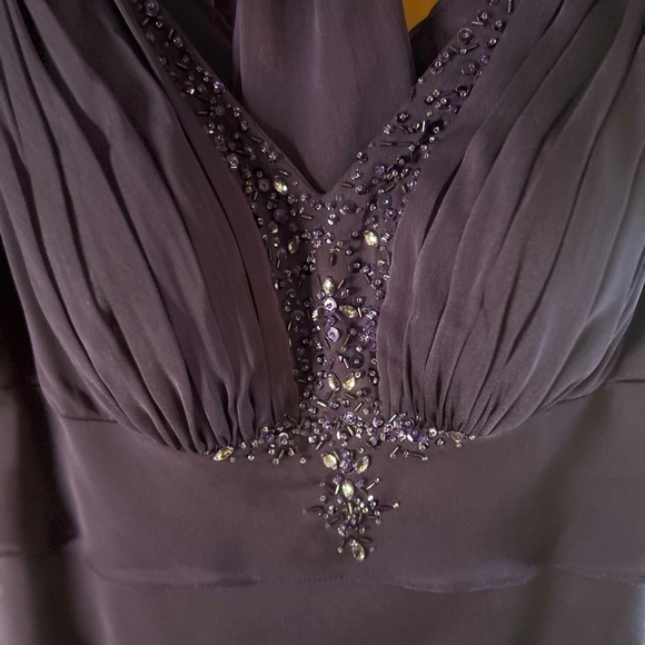 Floor length, formal gown. - Picture 3 of 4